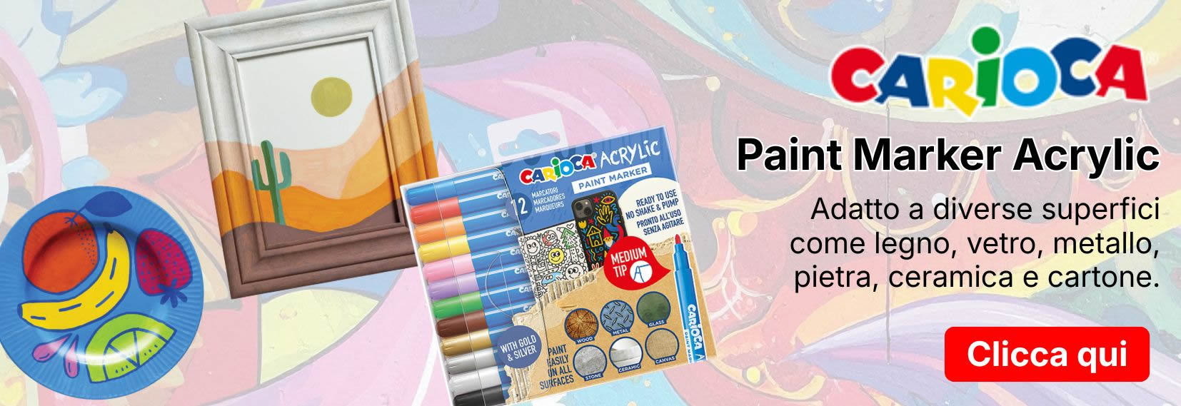 CARIOCA - Paint Marker Acrylic